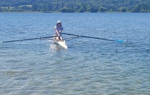 débuts en skiff