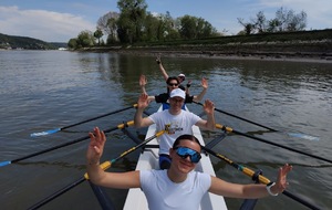 Aviron sans les mains!